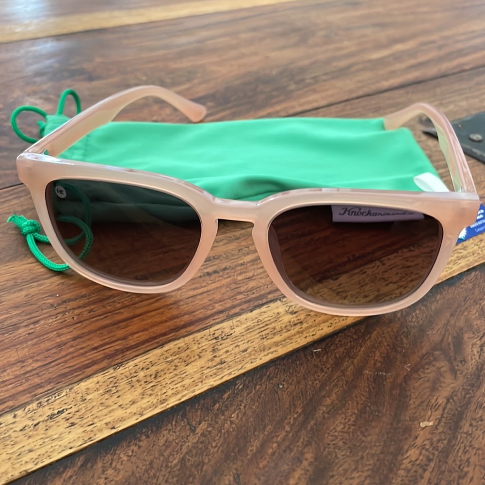 Knockaround Polarized Sunglasses *Worn Once*
Paso Robles Vintage Pink